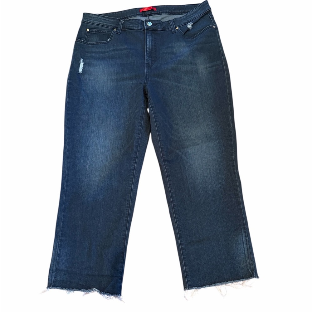 Jennifer Lopez Stretchy Cropped Jeans Sz 16W